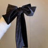 Jumwrit Extra Big Hair Bow Clip Large Long Hair Bowknot