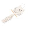 Owl Macrame Wall Hanging Hand Woven Boho Tapestry Owl Macrame