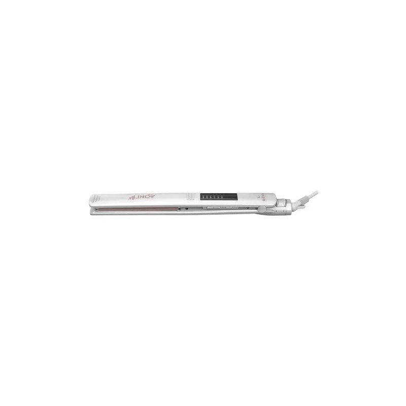 Alaciadora Cabello Digital Profesional Ga.ma Elegance Lino Blanco