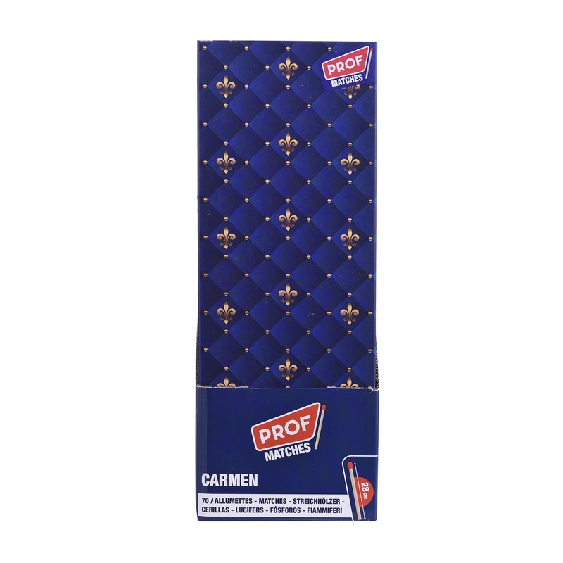 PROF - Box of 70 Matches, Length 28 cm