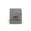 Elemental Specimen Holmium Ho 0.4 inch (10 mm) Square Cube,