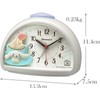RHYTHM 4SE563MB03 Alarm Clock, Cinnamoroll, Electronic Sound Alarm, White