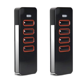 868Mhz Remote Control for Summer Handheld Transmitter for Pearl 4018V000, 4-Channel Garage Opener for 4015862001900, Garage Door Remote Control for Summer Gate Operators, Roll Code, Pack of 2