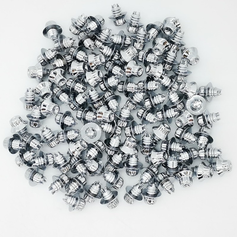 100pcs Wheel Cap Universal Wheel Rivets Nuts Wheel Rims Alloy