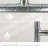 Vent Systems 12" to 8" Inch Saddle Branch for HVAC