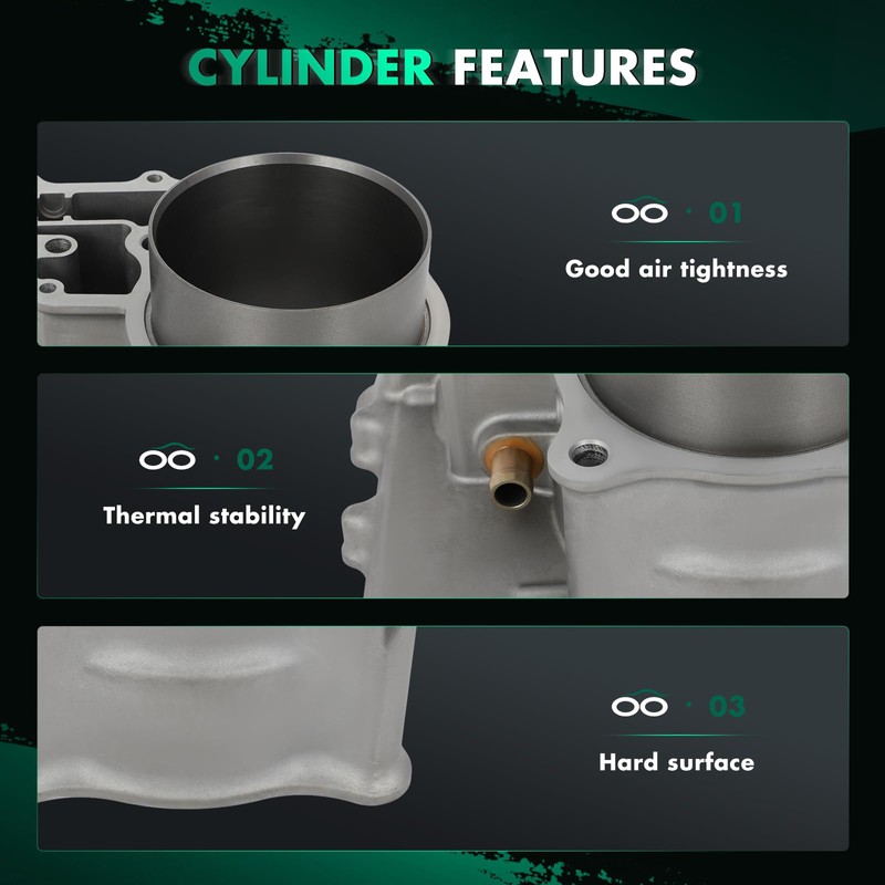 SCITOO Cylinder Top End Rebuild Kit for Honda for Pioneer