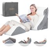Kingfun 4pcs Orthopedic Bed Wedge Pillow Set for Post Surgery,
