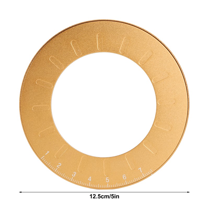 12.5cm Circle Drawing Tool Flexible Round Measuring Tool Stainless Steel