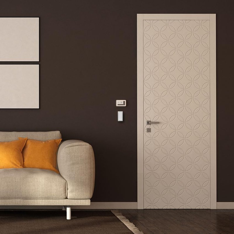 Slim White Surface-Mounted Switch with Rocker Button 10A 250V 33