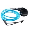 Surfboard Leash,Straight Rope Single Turn Surf Leash for Longboard,Paddleboard,Surfboards 5.5mm