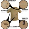normani Tactical Tropical T-Shirt with Arm Pockets, Underarm Pockets and