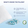 Shredded Memory Foam Pillows, Bed Pillows for Sleeping, Medium Firm