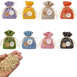 IOZO Lavender Sachet Bags,Lavender Sachets for Drawers and Closets,Sachet Bags Scented for Men,with Long-Lasting Fragrance (Green)