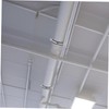 jojofuny 90mm Pipe Clamp Split Ring Hanger Galvanized Steel Wall