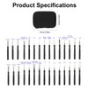 xnnmzhao Terminal Removal Tool Set, 30 Pieces Car Cable Plug