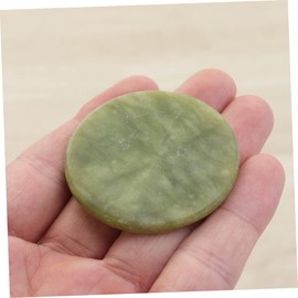 TOVINANNA Herramienta Para Extensión De Pestañas Almohadilla De Pegamento Con Piedras De Jade De Pegamento Redonda Para Extensión De Pestañas Para Una Fácil Aplicación