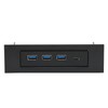 USB Front Panel Adapter 3.5in 5.25in USB1.1 USB2.0 Hot Swap