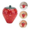 NOLITOY Strawberry Shaped Kitchen Timer Mechanical Timer for Cooking Baking