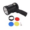 Solar Handheld Spot Light Multifunction Waterproof Super Bright Emergency Spotlight