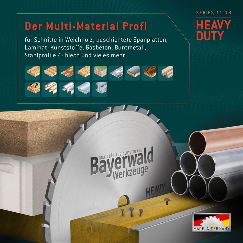 Bayerwald - HM Multi Saw Blade - Diameter 216 mm
