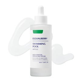 EQQUALBERRY Suero Facial Super Glow - Coreano con Ácido Hialurónico para Hidratación Profunda y Textura Uniforme, Piel Seca y Sensible, 50 ml