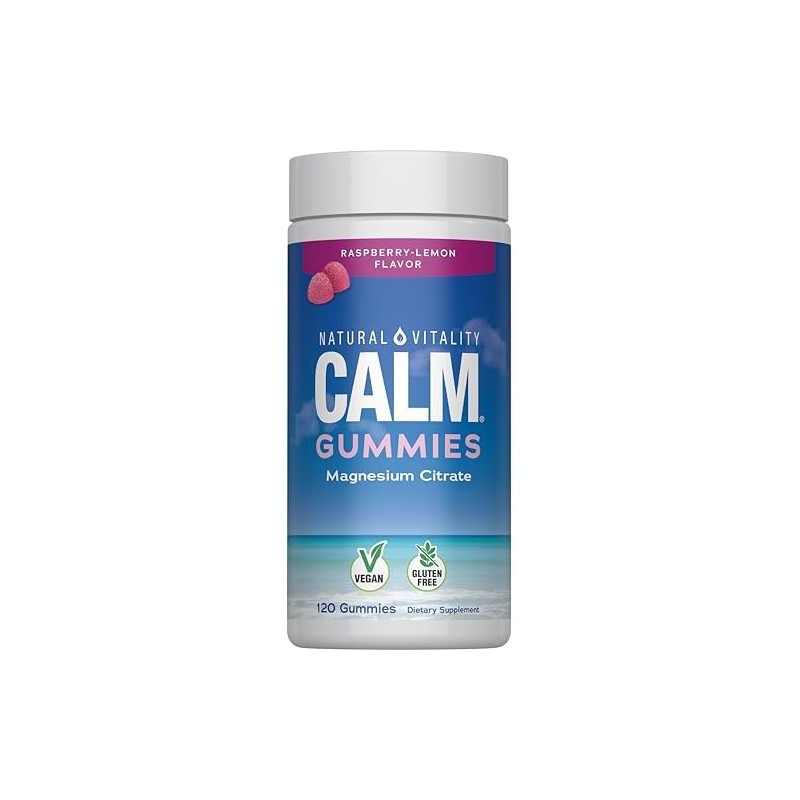 Natural Vitality Calm Gummies The Anti-Stress Gummies, A Relaxing Magnesium
