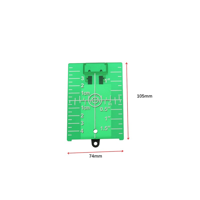 Create idea 2pcs Laser Level Reflector Target Board Bracket Reflector