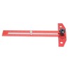 T Square Ruler Protractor for Crafting Aluminum Alloy Woodworking Scriber