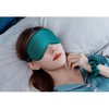 Eye Mask for Sleeping, Adjustable Strap Silk Sleep Blindfold, Eyeshades