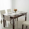 VITA PERFETTA Tablecloth Protector, PVC Transparent (180 x 180 cm)