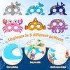 FoszaSzept 30Pcs DIY Paper Mask Craft Kits with Diamond Sticker,