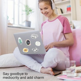 ECZOIL 52Pcs Christian Bible Verse Stickers, Inspirational Jesus Sticker for Adults Teens, Waterproof Vinyl Stickers for Scrapbooking Laptop Suitcase Journal Water Bottles-Christian