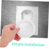 WOONEKY 2pcs Squat Toilet Smell Preventer Odour Device Wax Toilet