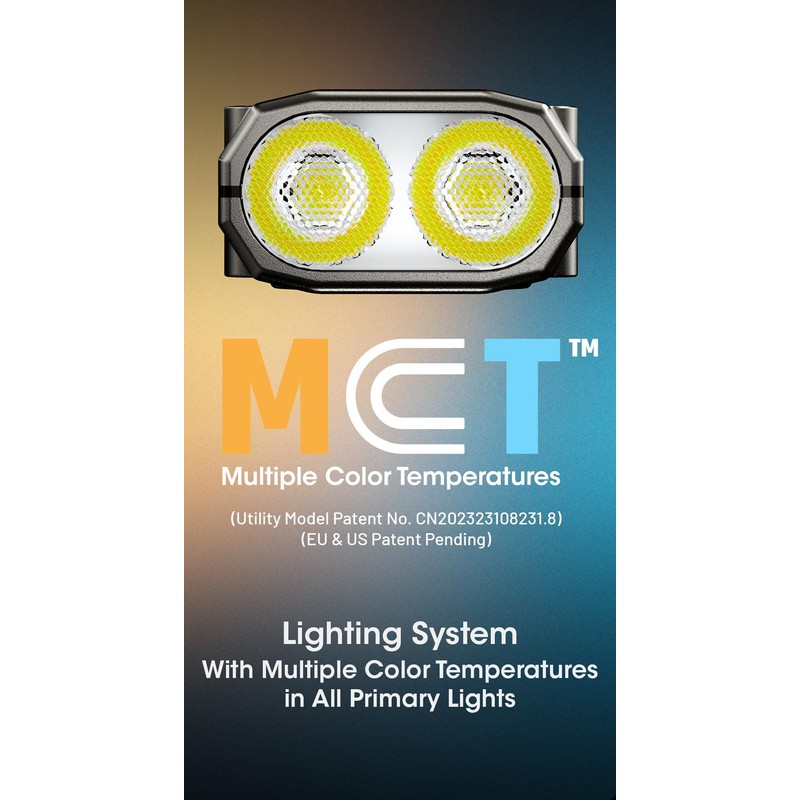 Nitecore TINI3 - Multi Colour Temperature LED, 600 Lumen, 3