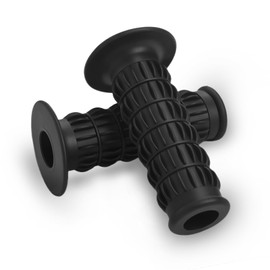 Motorcycle Cafe Racer Handlebar Grips Universal 7/8“ Grips Non Slip End Open for Street Bike Dirt Bike Bobber