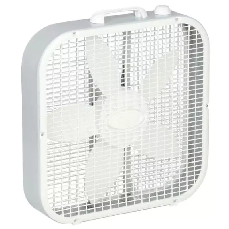 Lasko 20 In" Box Fan Portable 3 Speed Floor Cooling