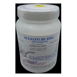 Sulfato De Zinc Calidad Acs 250 Gr Chemika                                                                                                            