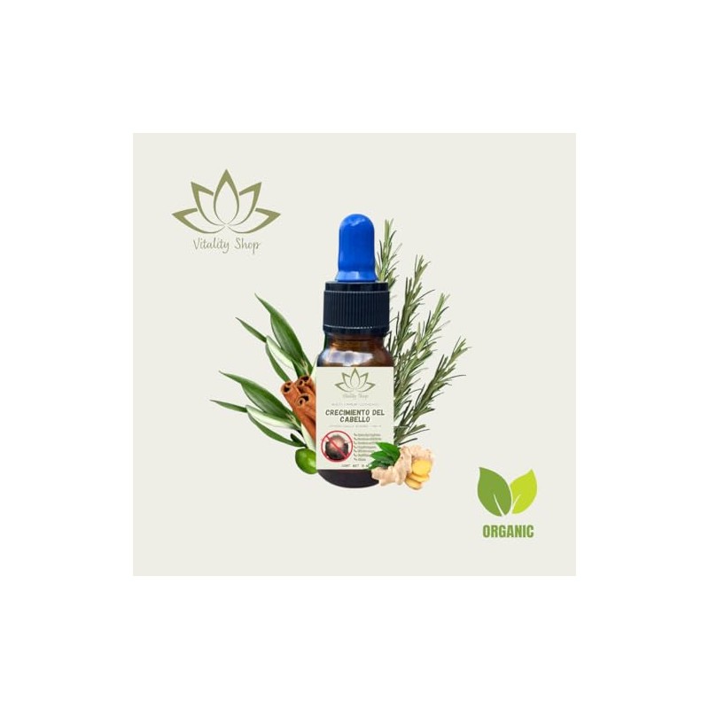 Aceite Capilar Ozonizado Romero Anti-caida De Cabello (10 ML)