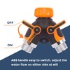 Giraffe Tools 2-Way Hose Splitter with Shut-Off Valves, Heavy Duty