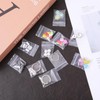 100 Pcs Mini Zip Bags 1" x 1" Small Plastic