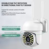 1080P WiFi Camera Outdoor Smart Home 2MP IP Security Camera