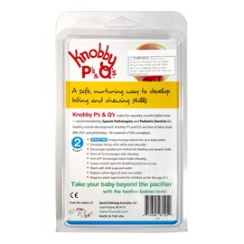 Chewy Tubes Textured Ps and Qs in Red