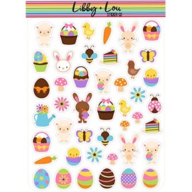 Easter Decoration Planner Sticker | Libby and Lou Sticker Co
