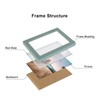 Tamolus 4x6 Double Horizontal Hinged Picture Frame Folding Photo Frame