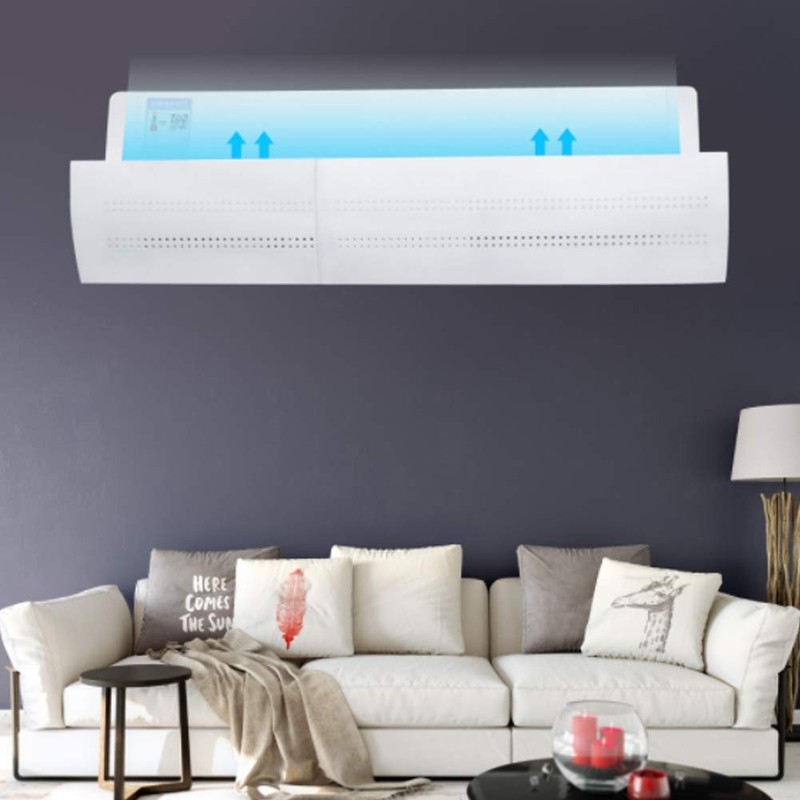EIMSOAH Retractable Windproof AC Air Deflector, Telescopic Cold Air Baffle