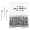 DADIFEN 304 Stainless-Steel Eye Pins for Jewelry Making 24 Gauge