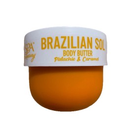Spa Luxury Brazilian Sol Body Butter Pistachio & Caramel 6oz New