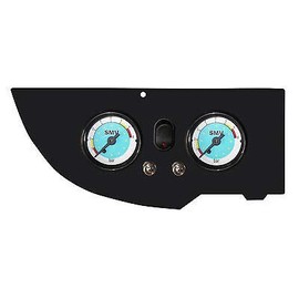 Vehicle-specific pressure gauge cover suitable for Fiat Ducato and Peugeot Boxer and Citroen Jumper camper van (for vehicles from 2006 onwards not usable with electronic parking brake)