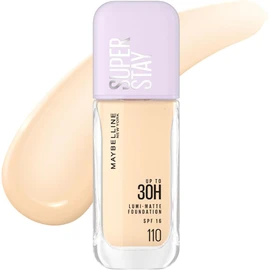 Maybelline Super Stay Lumi Matte Base de Maquillaje Líquida, Alta Cobertura con Acabado Mate Luminoso, Tecnología Lightwear 30H de Duración, Tono 120