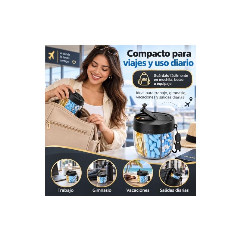 Pastillero Semanal de 7 Compartimentos